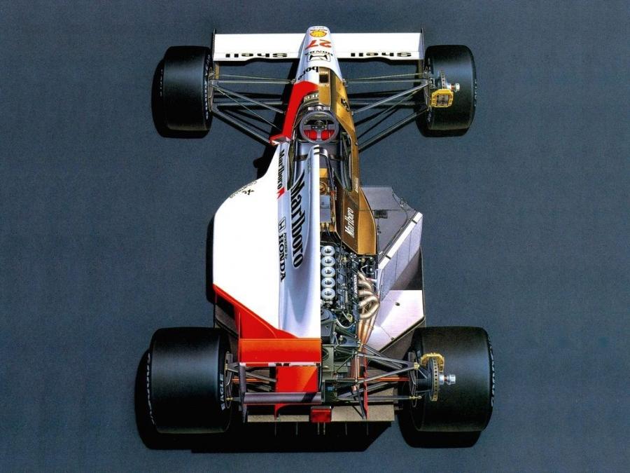  McLaren Honda MP4-5B 1990 года  (фото 5 из 9)